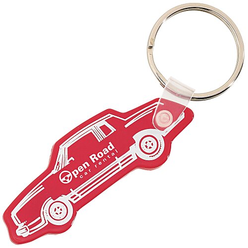 Car Soft Keychain - Translucent Main Image