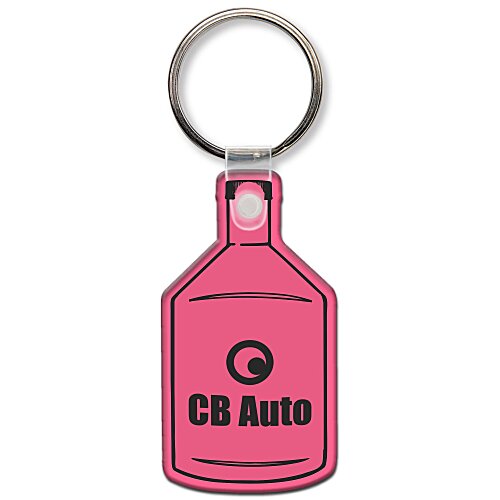 Oil Bottle Soft Keychain - Translucent Main Image