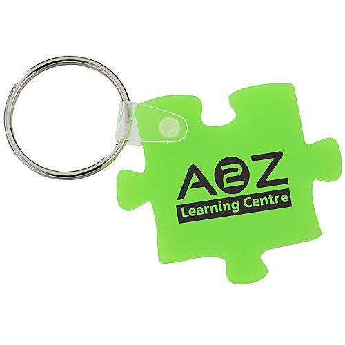 Puzzle Soft Keychain - Translucent Main Image