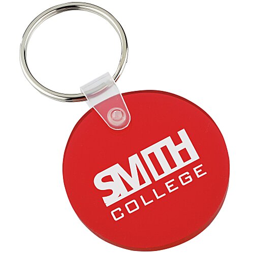 Small Round Soft Keychain - Translucent Main Image