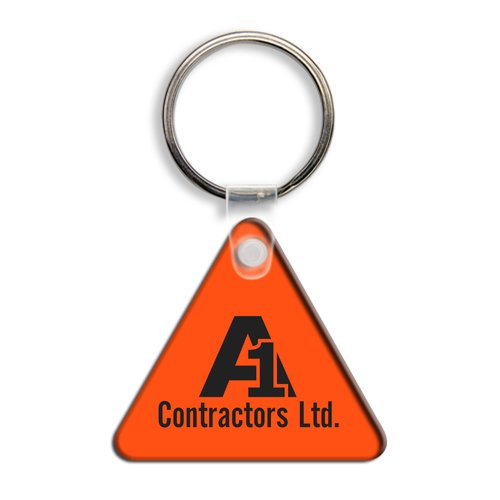 Triangle Soft Keychain - Translucent Main Image