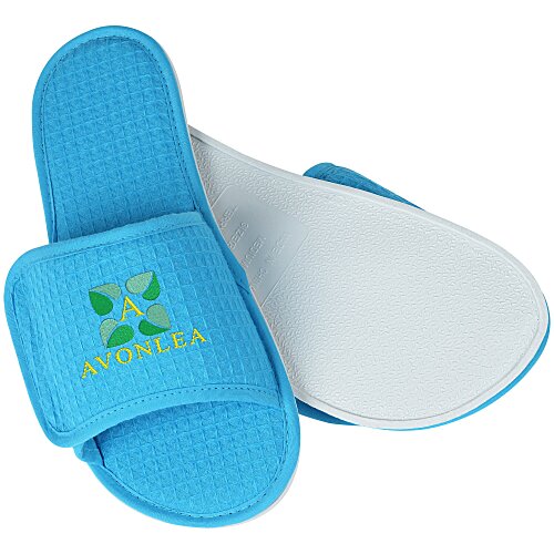 Waffle Weave Slippers Main Image