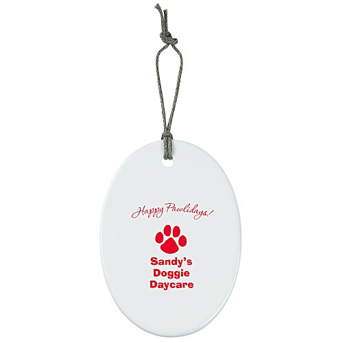 Ceramic Ornament - Oval Main Image