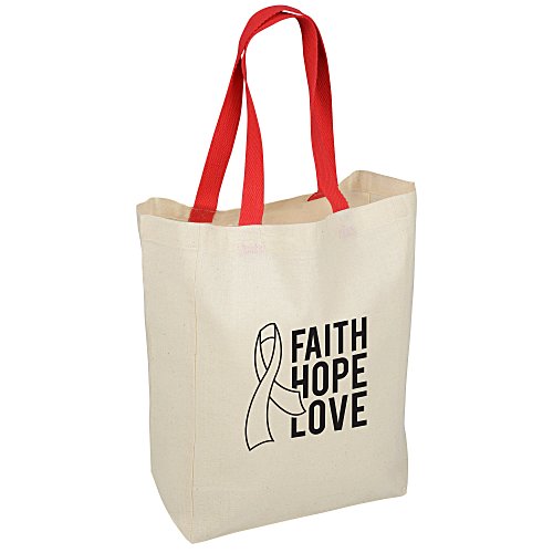 Cotton Grocery Tote Main Image
