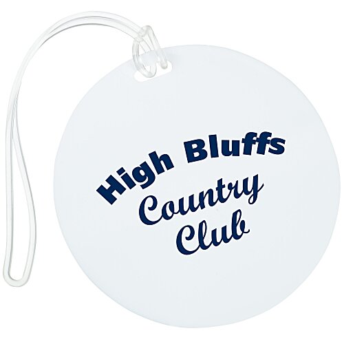 Round Golf Bag Tag Main Image