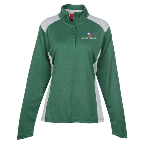 Excel Performance 1/4-Zip Pullover - Ladies' - Embroidered Main Image
