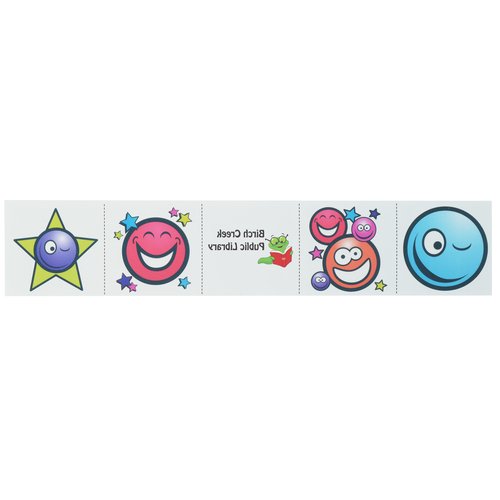 Super Kid 5 Tattoo Strip - Smiley Faces Main Image