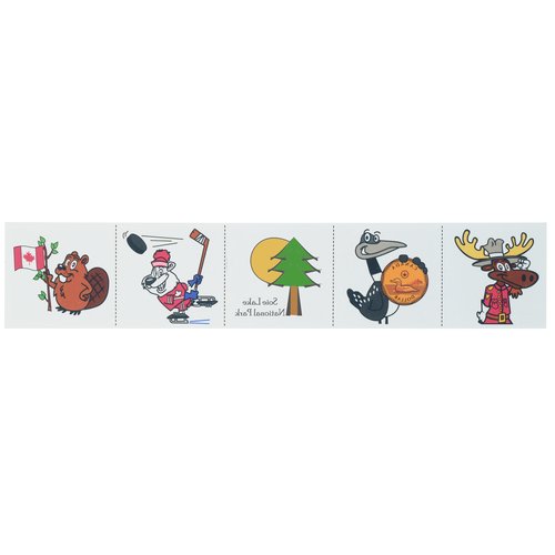 Super Kid 5 Tattoo Strip - Canadian Fun Main Image