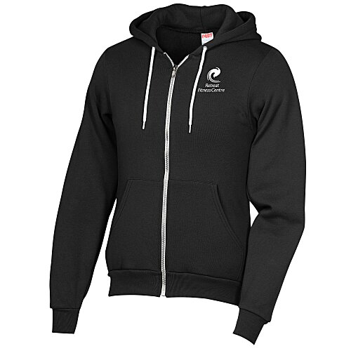 American Apparel Flex Fleece Zip Hoodie - Screen Main Image