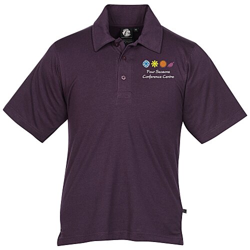 Ringspun Combed Cotton Jersey Polo - Men's Main Image