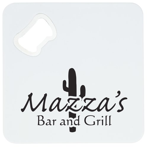 Coaster with Bottle Opener Main Image