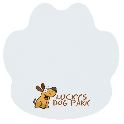 Souvenir Sticky Note - Paw - 25 Sheet Main Image