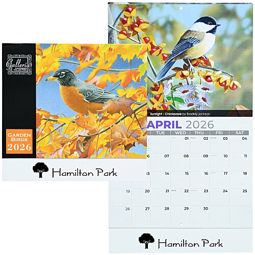 Garden Birds Appointment Calendar Main Image