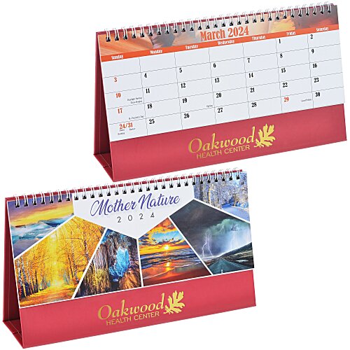 Mother Nature Deluxe Desk Calendar Main Image