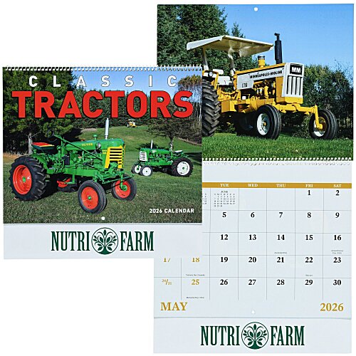 Classic Tractors Appointment Calendar - Spiral Main Image
