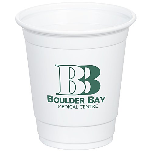 Economy White Plastic Cup - 12 oz. Main Image