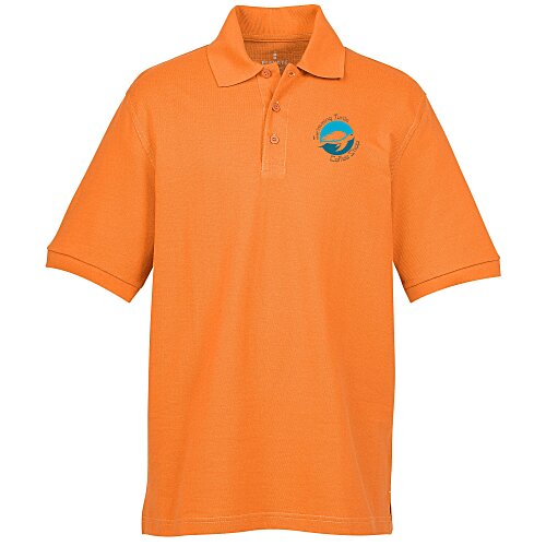 Belmont Combed Cotton Pique Polo - Men's - TE Transfer Main Image
