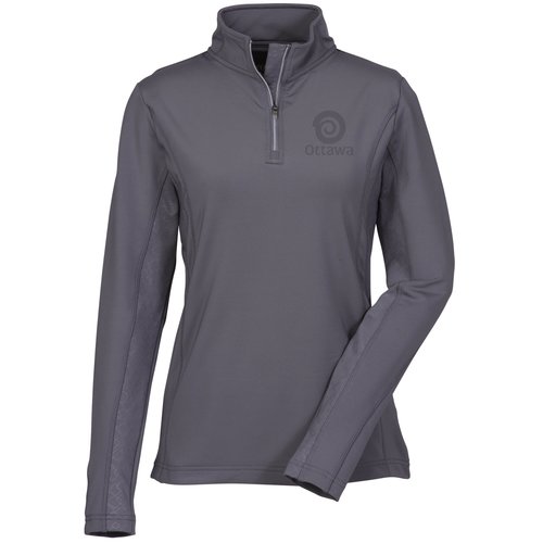 Caltech 1/4-Zip Knit Pullover - Ladies' - Laser Etched Main Image
