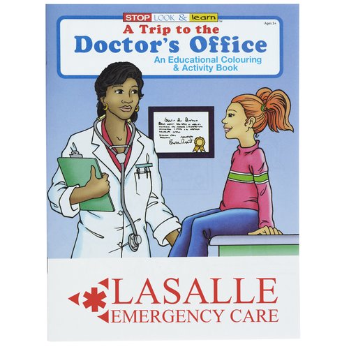 A Trip to the Doctor's Office Colouring Book Main Image