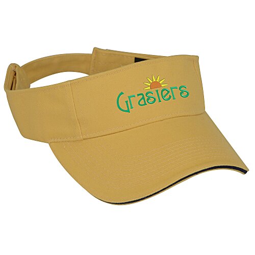 Contrast Peak Twill Visor Main Image