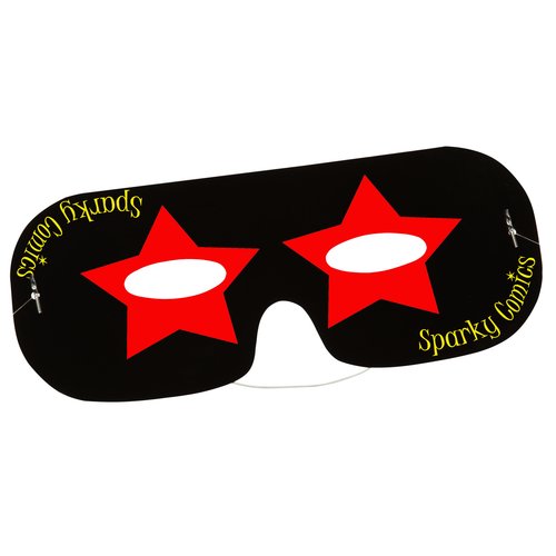 Lone Ranger Mask with Elastic Band Main Image