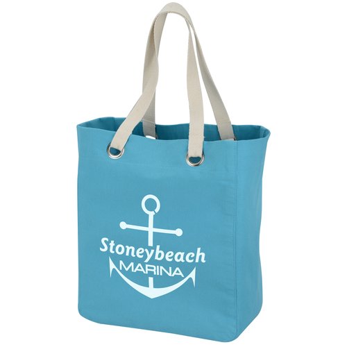 Canvas Grommet Tote Main Image