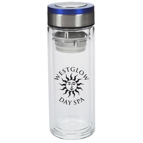 Tea Infuser Glass Bottle - 10 oz. Main Image