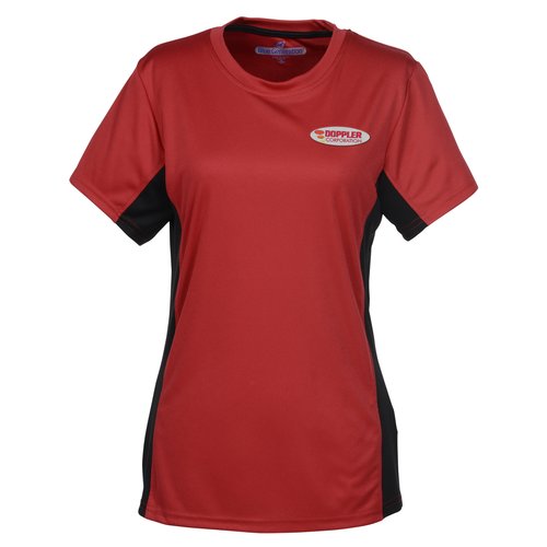 Stain Release Performance Colourblock T-Shirt - Ladies' Main Image