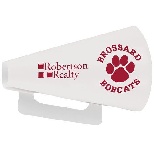 Megaphone - Round - 10 inches - White Main Image