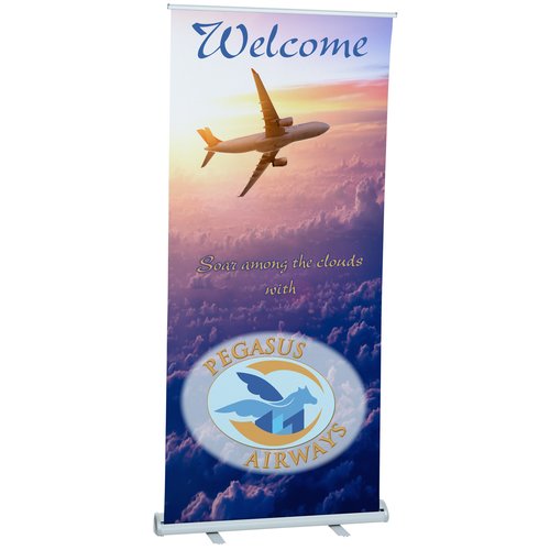 Value Polypropylene Retractable Banner Display - 36 inches Main Image