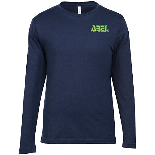 Euro Spun Cotton LS T-Shirt - Men's - Embroidered Main Image