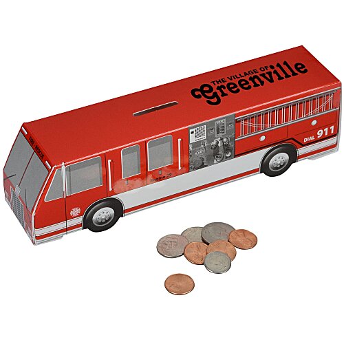 Fire Truck Bank Main Image