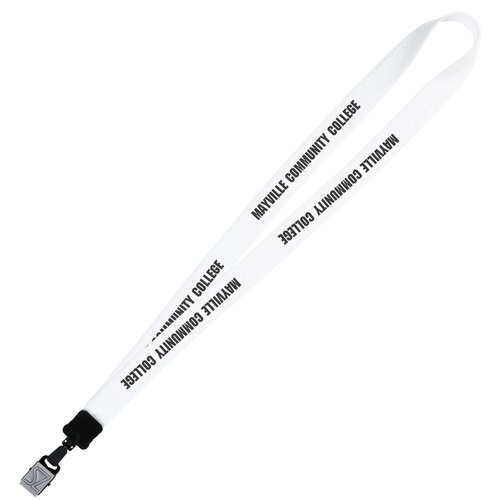 Big Lanyard - 7/8" - 32" - Large Metal Bulldog Clip Main Image