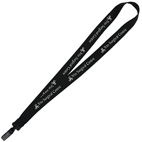 Big Lanyard - 7/8" - 34" - Plastic Bulldog Clip Main Image