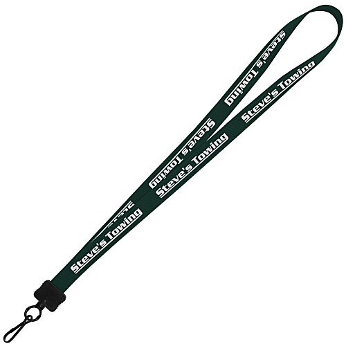 Stretchy Elastic Lanyard - 3/4" - 32" - Metal Swivel Snap Hook Main Image