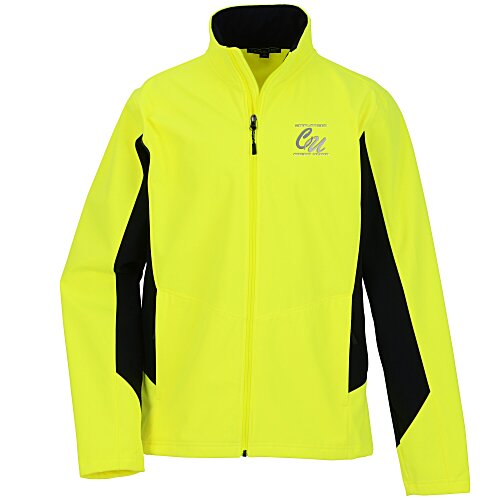 Crossland Colourblock Soft Shell Jacket - Men's Main Image