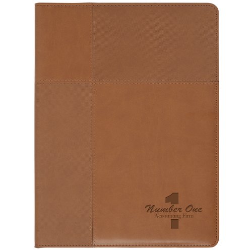 Duo Textured Tuscany Padfolio with Notepad Main Image