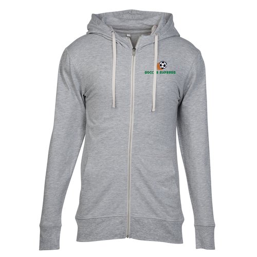 Academy Lightweight Full-Zip Hoodie - Embroidered Main Image