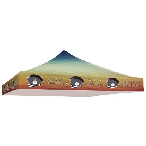 Premium 10-foot Event Tent - Replacement Canopy - Full Colour Main Image