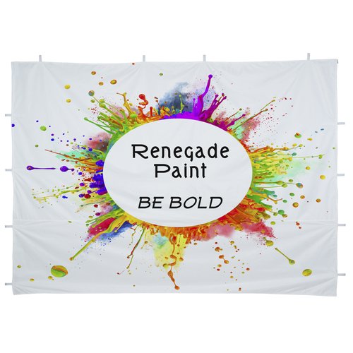 Premium 10' Event Tent - Tent Wall - One Sided - Full Colour Main Image