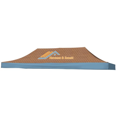 Premium 10 feet x 20 feet Event Tent - Replacement Canopy - Full Colour Main Image