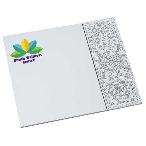 Colour-In Paper Mouse Pad - Geometric Main Image