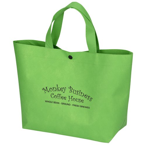 Bottom Gusset Snap Lunch Tote Main Image