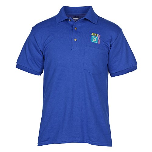 Gildan DryBlend 50/50 Jersey Pocket Polo Main Image