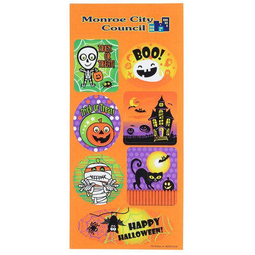 Super Kid Sticker Sheet - Halloween Main Image