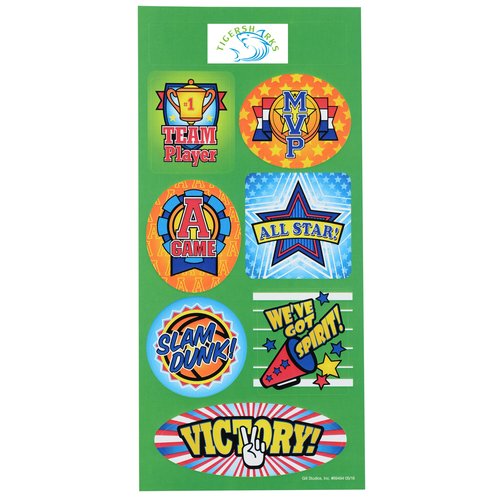 Super Kid Sticker Sheet - Sports Fun Main Image