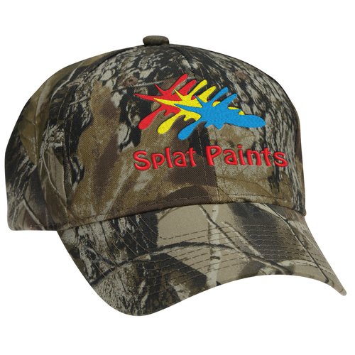 Mid Profile Camouflage Cap - Realtree Hardwoods HD Main Image