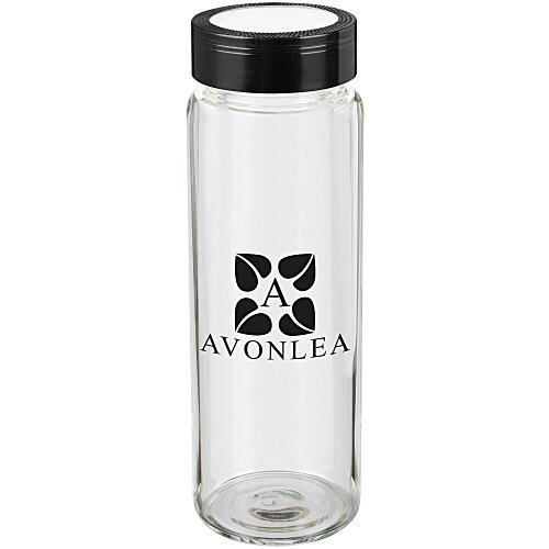 Glass Wide Mouth Water Bottle - 20 oz. Main Image