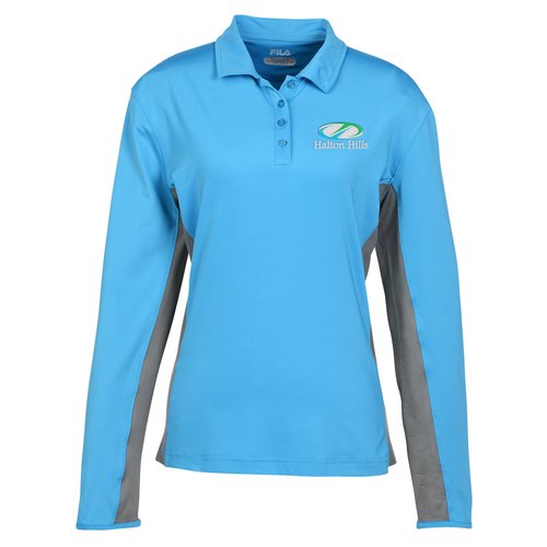 FILA Newport Performance Long Sleeve Polo - Ladies' Main Image