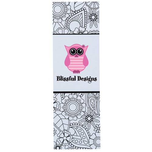Colouring Bookmark - Floral Main Image